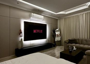 استديو بسرير فردي وجلسة 