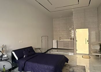 استديو بدخول ذاتي وسرير مريح 