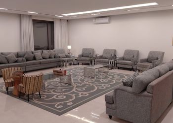 استراحة بغرفه نوم وصالة أنيقة