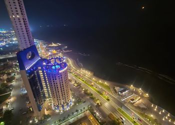 شقة بغرفه نوم وجلسة خارجية
