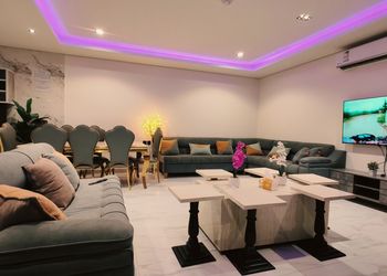 شاليه بمسبح والعاب أطفال