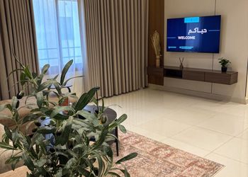 شقة بغرفتين نوم ودخول ذاتي 