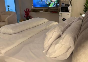 استديو بدخول ذاتي وسرير مريح 