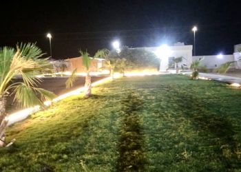 استراحة ببيت شعر وجلسة خارجية
