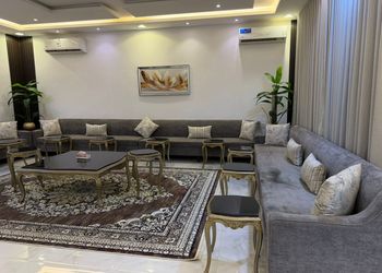 شاليه بسطح اخضر و ركن شواء