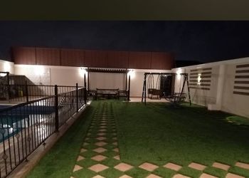 استراحة بمسبح خارجي وأجواء ممتعة 
