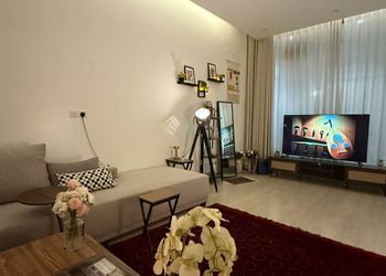 شقة مودرن مع مدخل سيارة