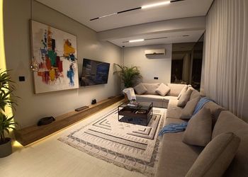 Apartment with a bedroom