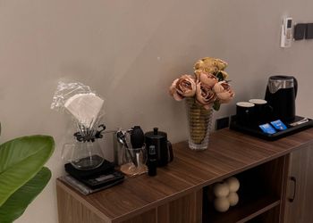 شقة بغرفة معيشة وغرفتين نوم 
