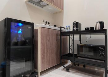Apartment with a bedroom