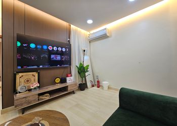 شقة بدخول ذاتي وغرفة نوم 