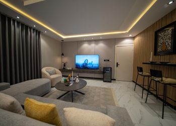 شقة بتصميم أنيق ودخول ذاتي