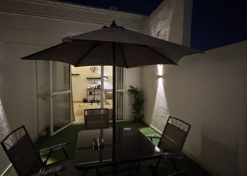 شقة فندقية ببلكونة خارجية
