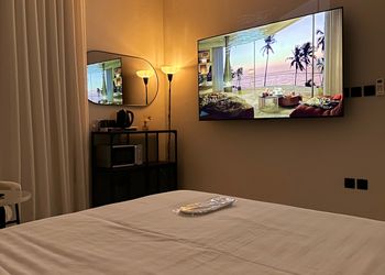 استديو بدخول ذاتي وسرير مريح 