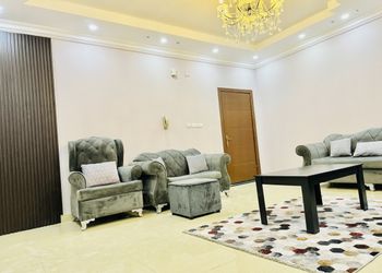شقة بأثاث مريح وبسيط 