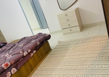 شقة بغرفتين نوم وصالة