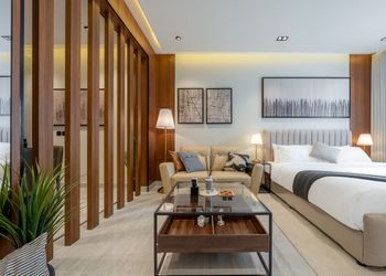 استديو بتصميم أنيق ودخول ذاتي