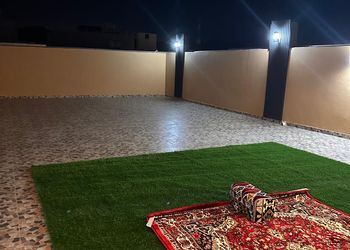 شقة بغرفة معيشة وغرفة نوم 
