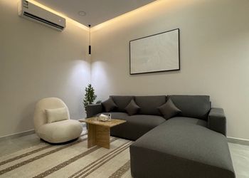 شقة بتصميم أنيق ودخول ذاتي