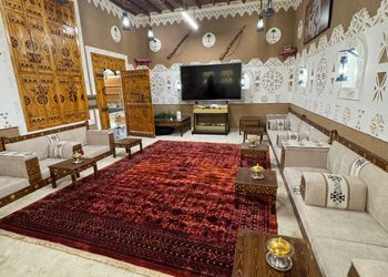 شاليه بغرفتين نوم و جلسة خارجية