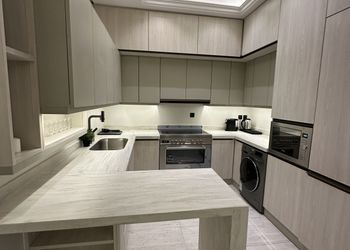 شقة بتصميم انيق ودخول ذاتي