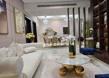 فيلا  بألوان مريحة وأثاث راقي