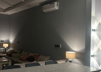استراحة بصاله أنيقة وجلسة خارجية