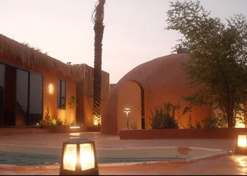 استراحة بمساحات واسعة
