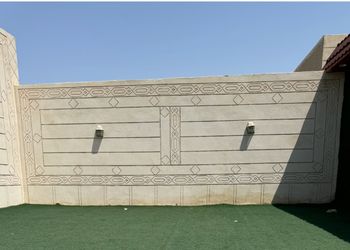 شاليه بمجالس وجلسة خارجية