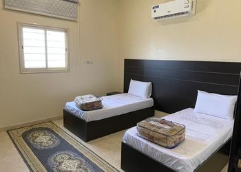 شقة بغرفتين نوم وصالة جلوس