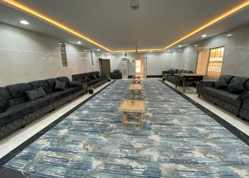 استراحة بمسطح  أخضر