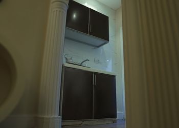 شقة بتصميم انيق و هادئ
