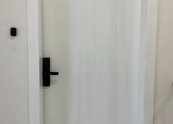 شقة بجلسة خارجية وغرفتين نوم