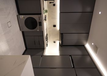 شقة بغرفتين نوم وصالة 