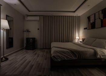 استديو بتصميم هادئ ودخول ذاتي