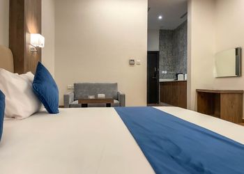 استديو بتصميم انيق وسرير ماستر 