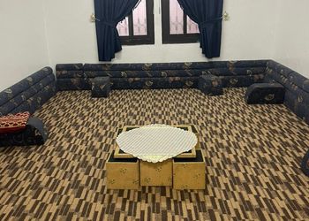 شقة بغرفتين نوم وصالة 