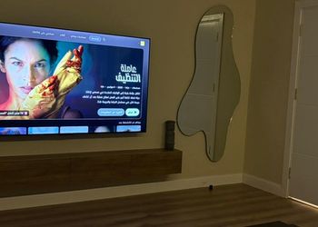 شقة بغرفتين نوم وصالة أنيقة 