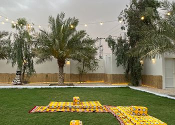 استراحة بجلسة خارجية و مجالس