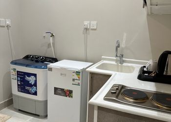 استديو بسرير مزدوج بطابع فندقي