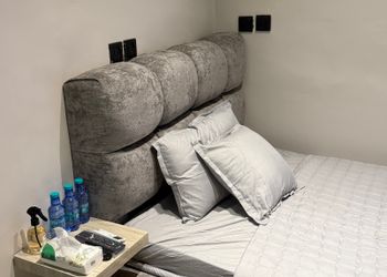 استديو بسرير فردي وجلسة 