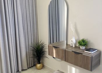 شقة بدخول ذاتي وتصميم أنيق 