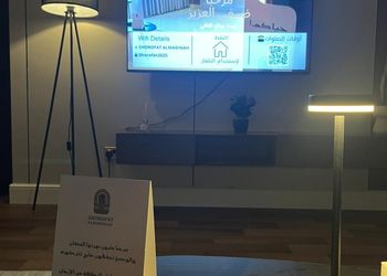 شقة بغرفة نوم وصالة مريحة 