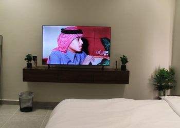 استديو أنيق بسرير ماستر وجلسة جانبية 