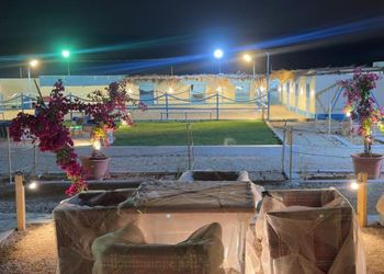 شاليه بخيول ومسبح وألعاب واطفال 