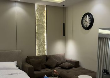 استديو بسرير ماستر وجلسة جانبية 