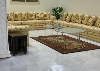 استراحة بصاله أنيقة وجلسة خارجية