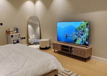 استديو بتصميم انيق وسرير ماستر