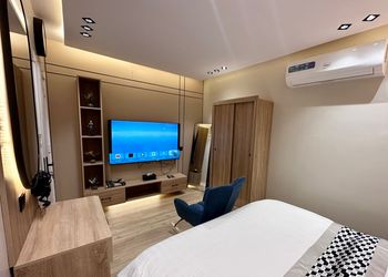 استديو بتصميم أنيق ودخول ذاتي
