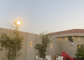 شاليه بركن شواء وجلسة خارجبة 